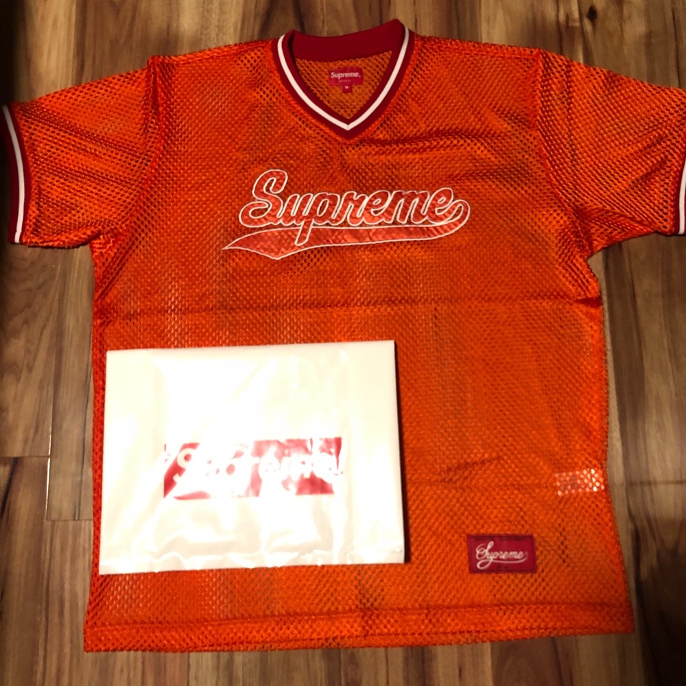 Supreme Mesh Baseball Top